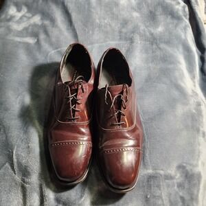 Florsheim Men's 11 D Brown Cap Toe Leather Oxford Dress Work 11616-601 India
